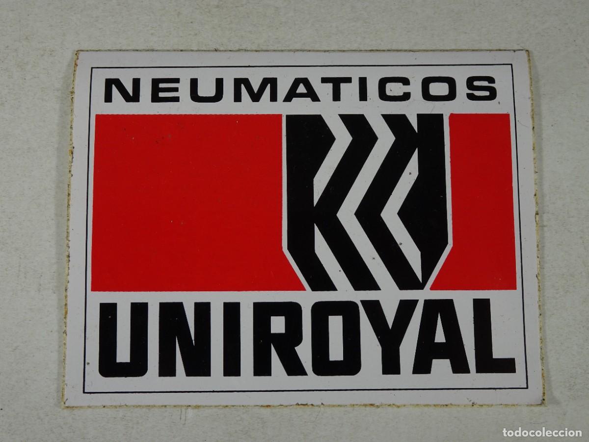 Pegatinas de colecci&oacute;n: PEGATINA PUBLICIDAD, NEUM&Aacute;TICOS UNIROYAL, VER FOTOS