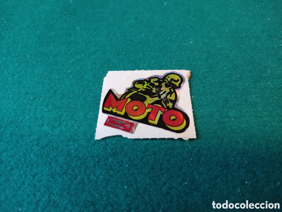Pegatinas de colecci&oacute;n: Pegatina panrico moto