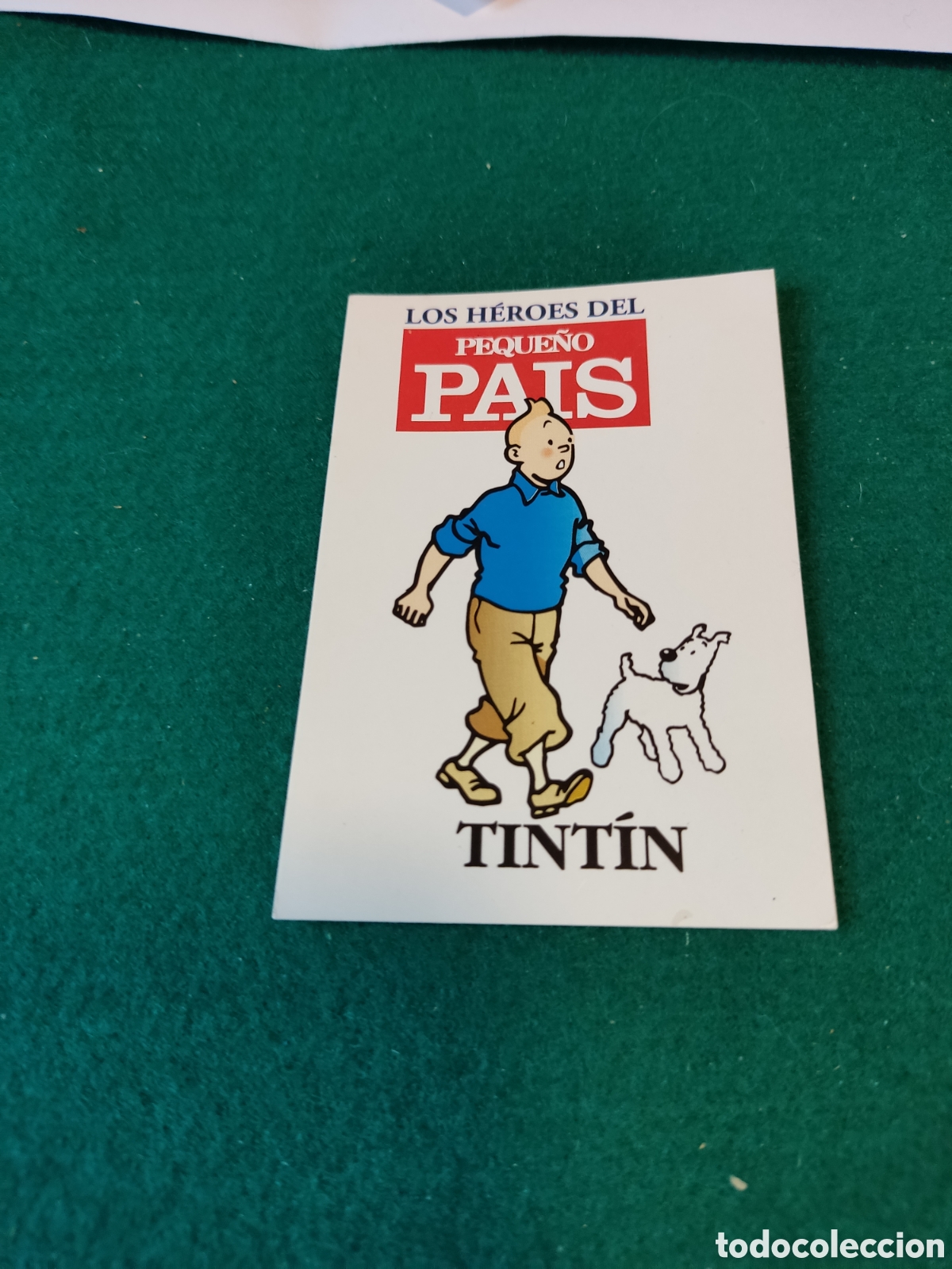 Pegatinas de colecci&oacute;n: Pegatina los h&eacute;roes del peque&ntilde;o pa&iacute;s TINT&Iacute;N