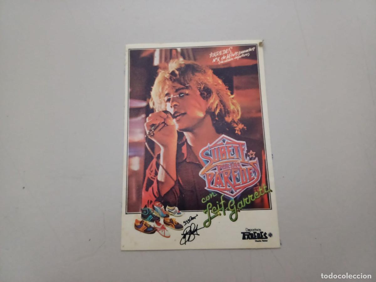 Pegatinas de colecci&oacute;n: Adhesivo pegatina Leif Garrett s&uacute;bete por las Paredes REF infantil m&uacute;sica