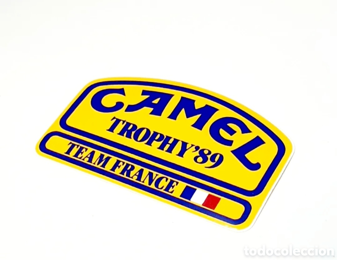 Pegatinas de colecci&oacute;n: Pegatina CAMEL TROPHY 89 ORIGINAL DE LA &Eacute;POCA - Foto 1