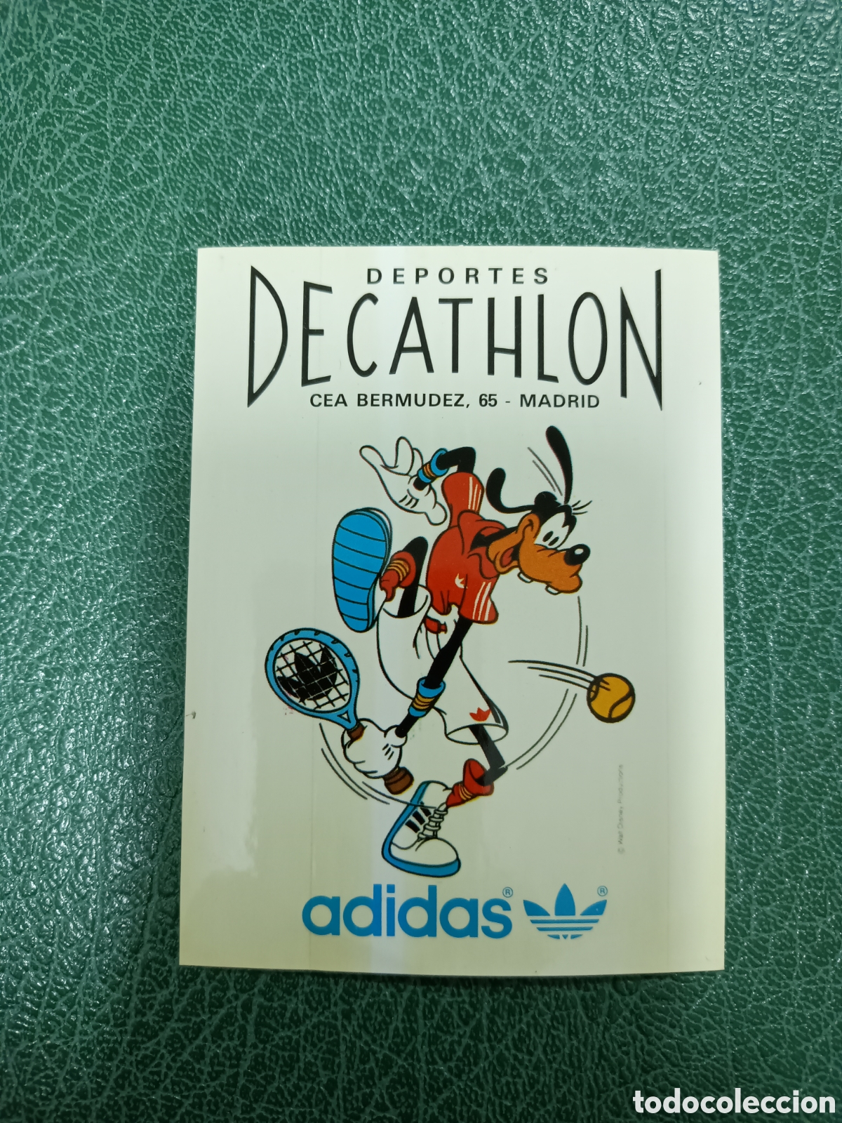 Pegatinas de colecci&oacute;n: Pegatina Adidas deportes Decathlon Goofy, sin pegar