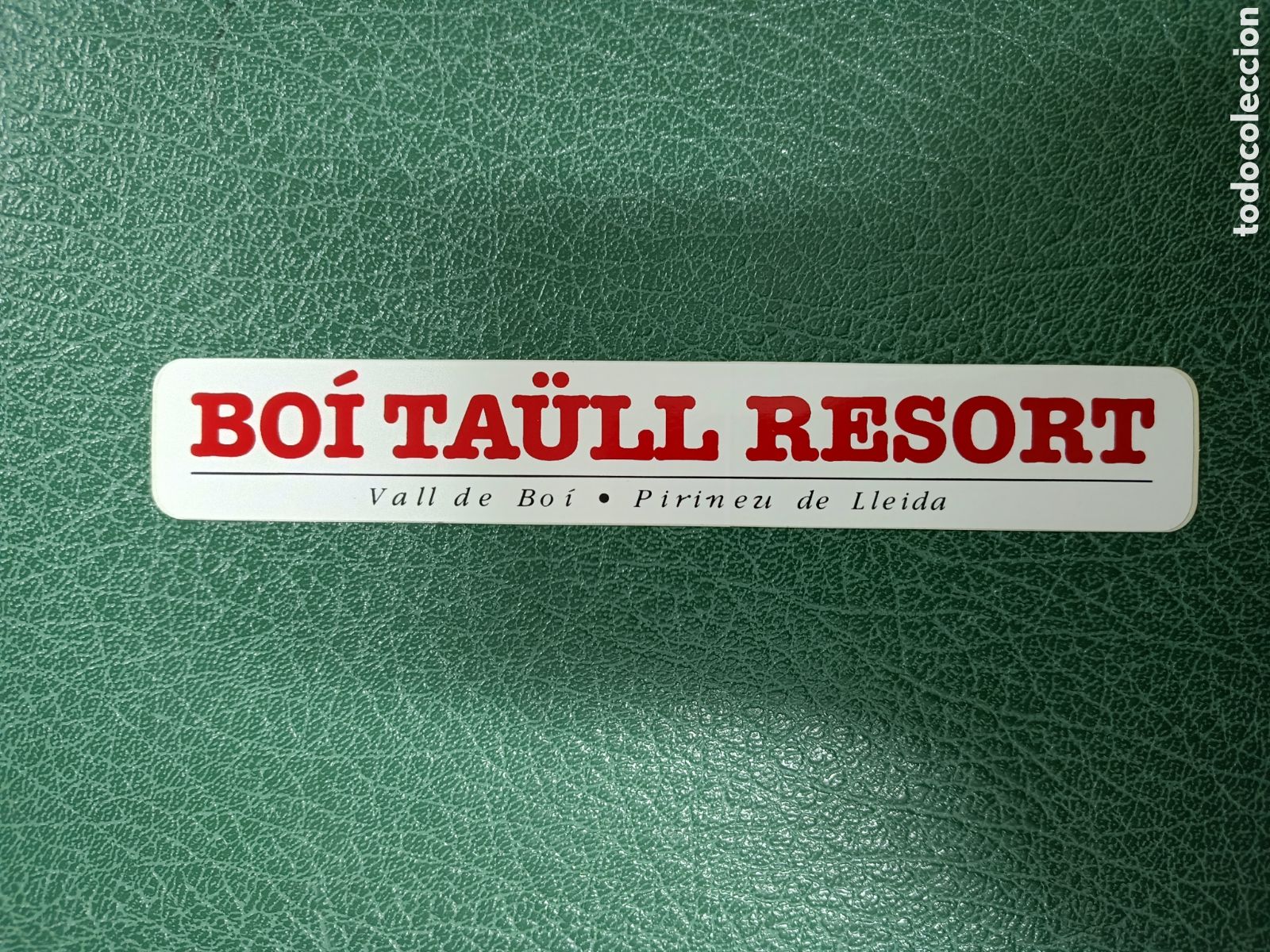 Pegatinas de colecci&oacute;n: Pegatina Ski Bo&iacute; Ta&uuml;ll resort, sin pegar