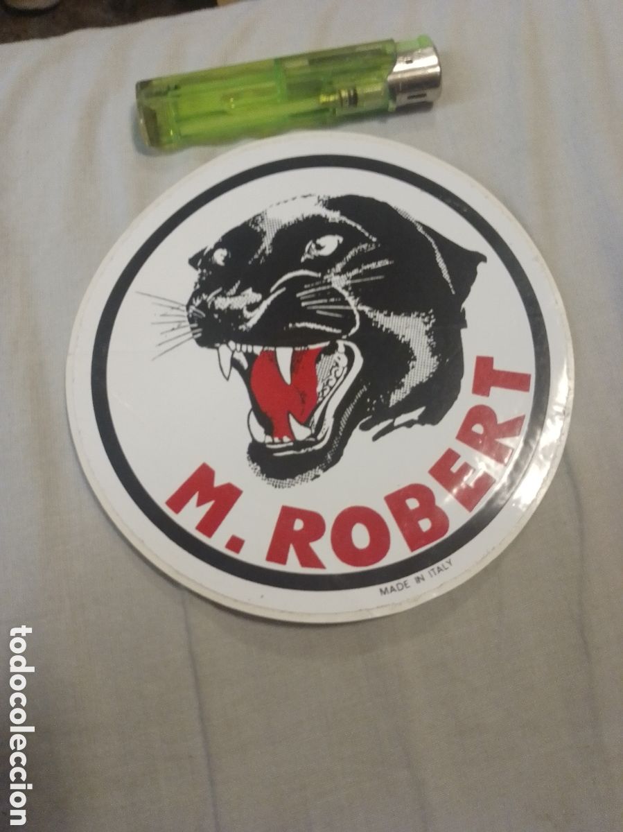 Pegatinas de colecci&oacute;n: PEGATINA M ROBERT GRANDE - Foto 1