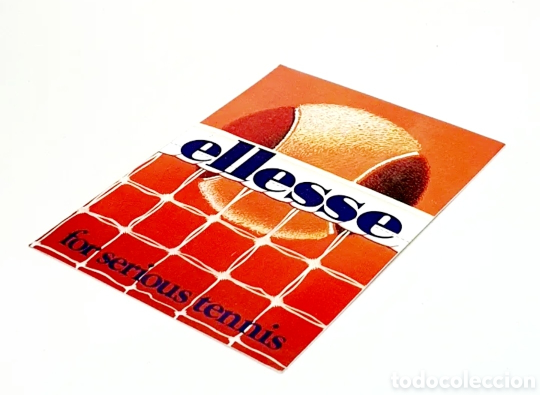 Pegatinas de colecci&oacute;n: PEGATINA ELLESSE TENNIS ORIGINAL DE LA &Eacute;POCA