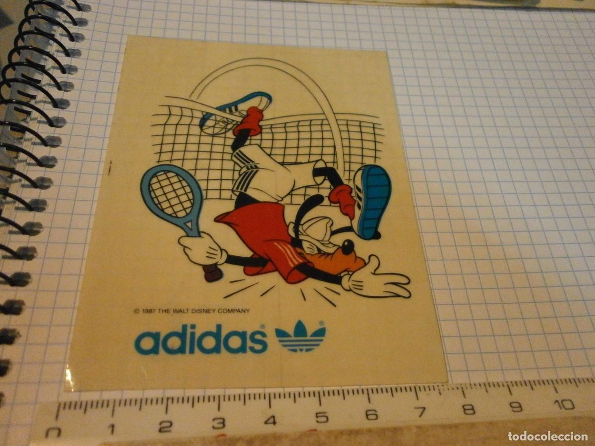 Pegatinas de colecci&oacute;n: pegatina adidas walt disney 1987