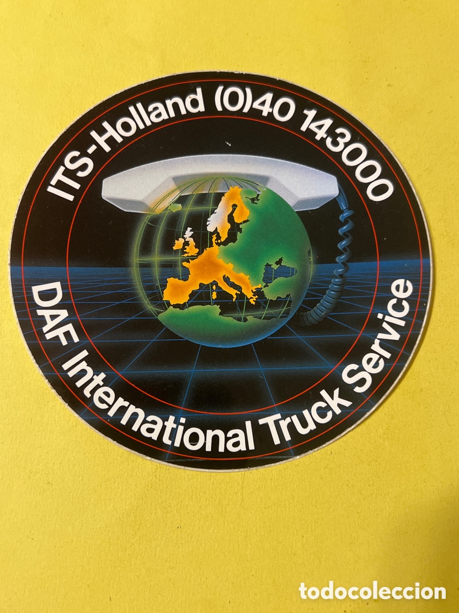 Collection stickers: PE011. PEGATINA - DAF ITS Holland sticker, autocollant