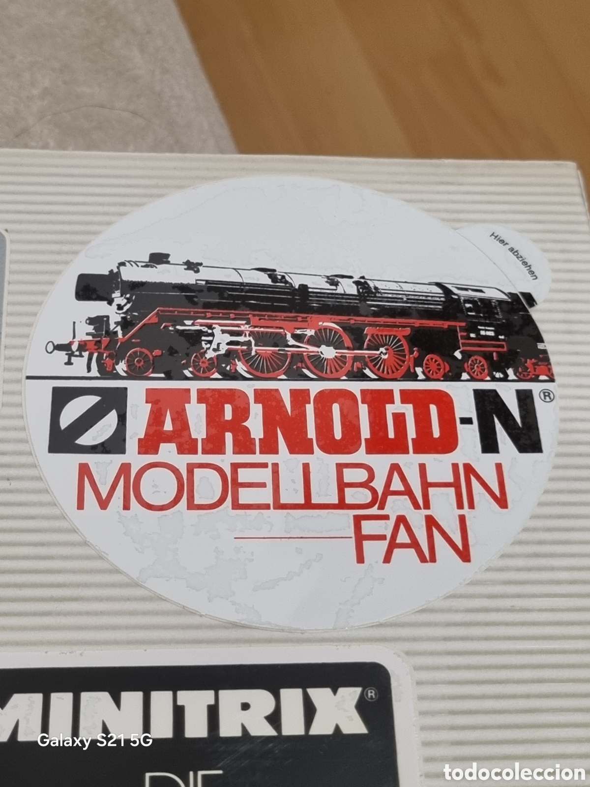 Pegatinas de colecci&oacute;n: PEGATINA ARNOLD-N MODELLBAHN FAN