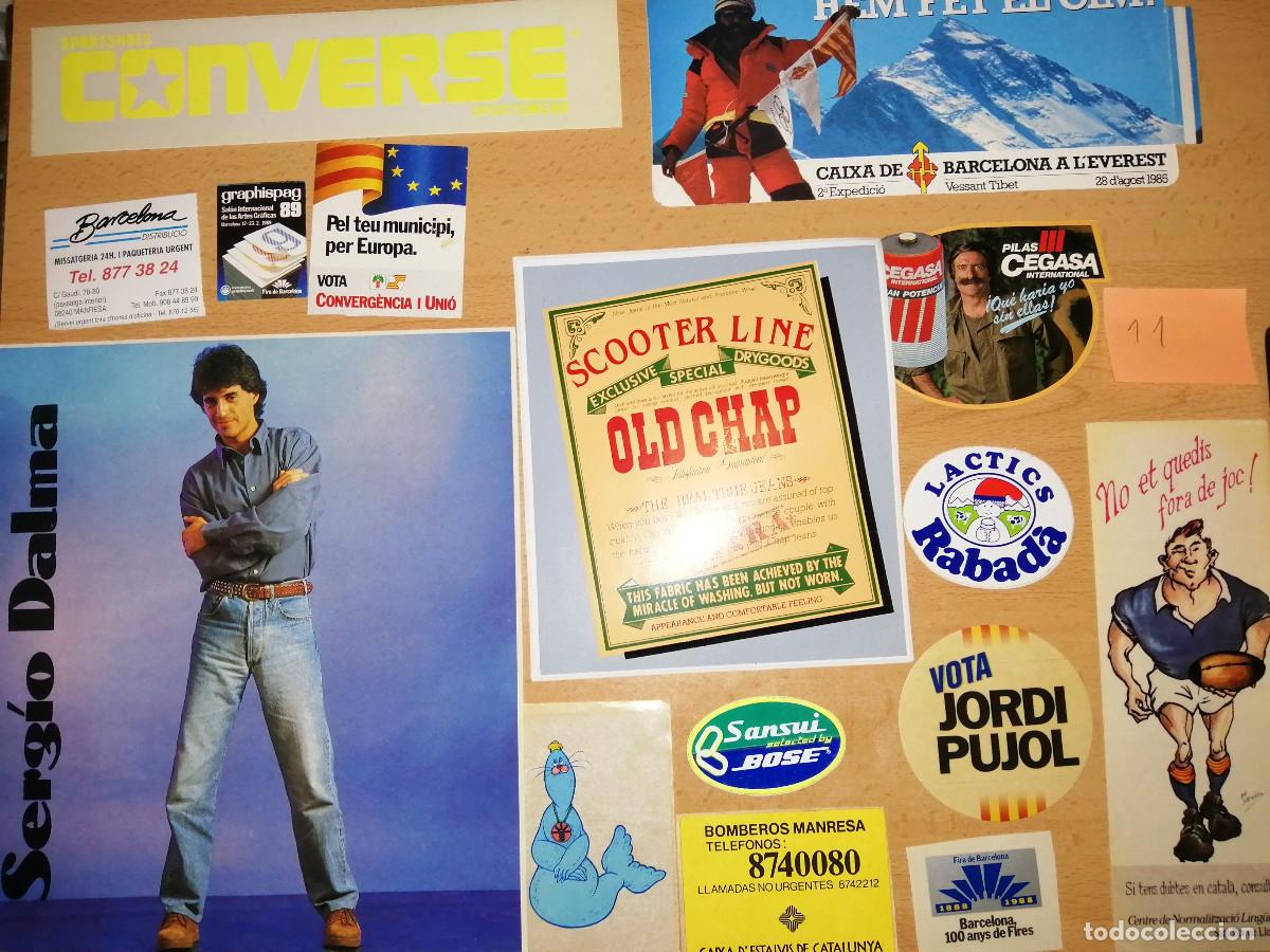 Pegatinas de colecci&oacute;n: INCREIBLE LOTE - COLECCION PEGATINAS - ADHESIVOS - POLITICOS - COMERCIALES - MARCAS A&Ntilde;OS 80