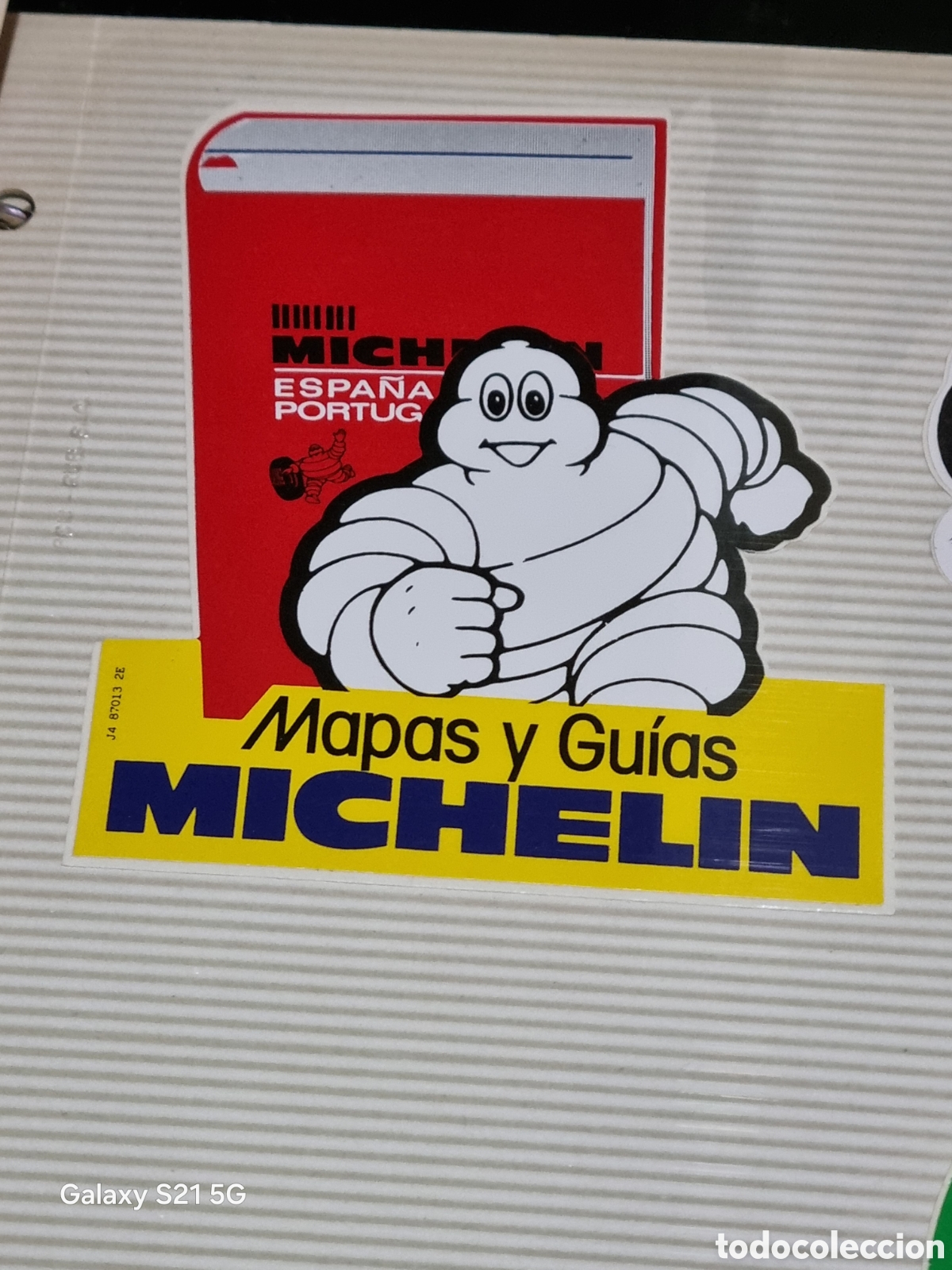 Pegatinas de colecci&oacute;n: PEGATINA MICHELIN MAPAS Y GUIAS
