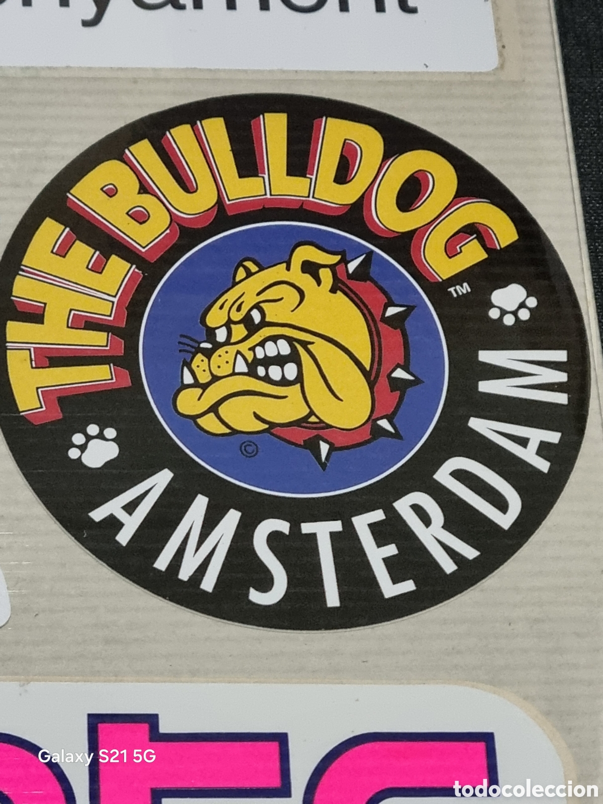 Pegatinas de colecci&oacute;n: PEGATINA THE BULLDOG &Aacute;MSTERDAM