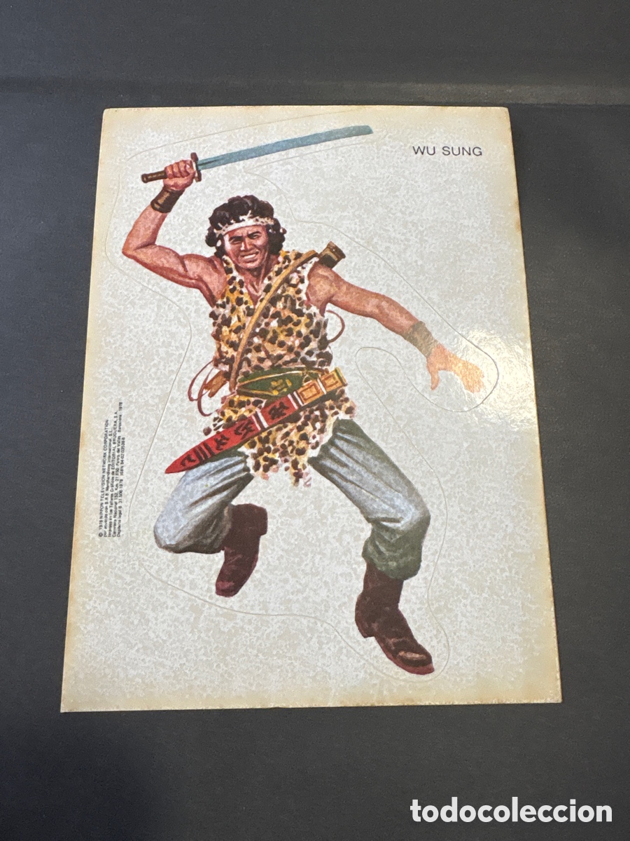 Autocollants de collection: Pegatina cromo troquelado bruguera Nippon Televisi&oacute;n (L111)
