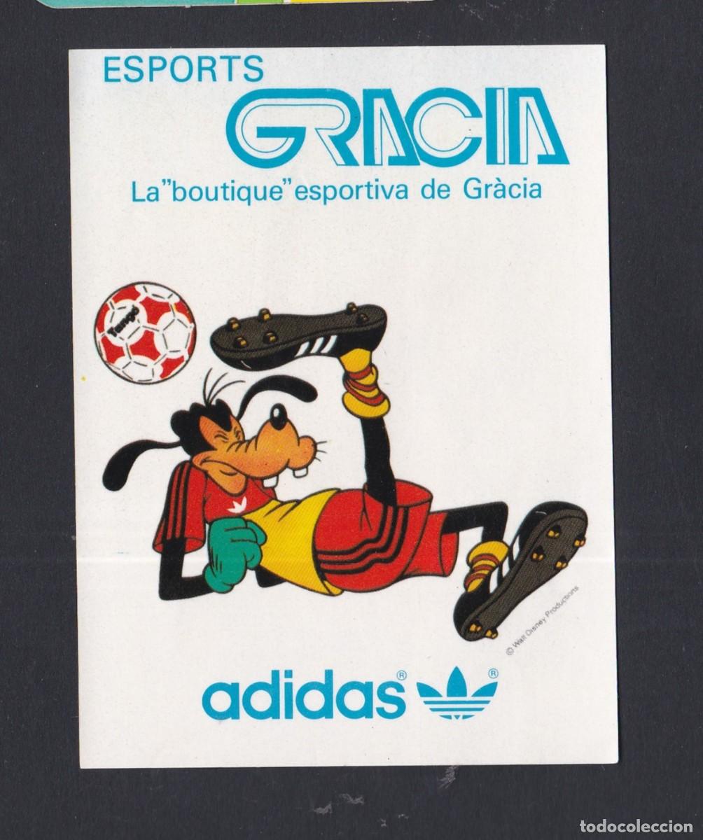 Pegatinas de colecci&oacute;n: Antigua pegatina propaganda Espor Gracia Adidas Goofy