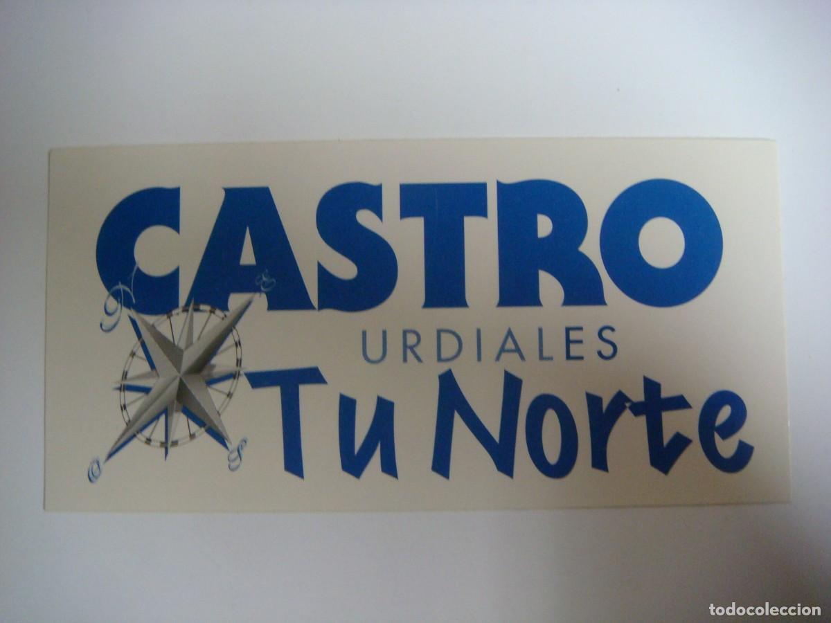 Pegatinas de colecci&oacute;n: PEGATINA DE CASTRO URDIALES TU NORTE-CAJ-3-SOB-N&ordm;-1
