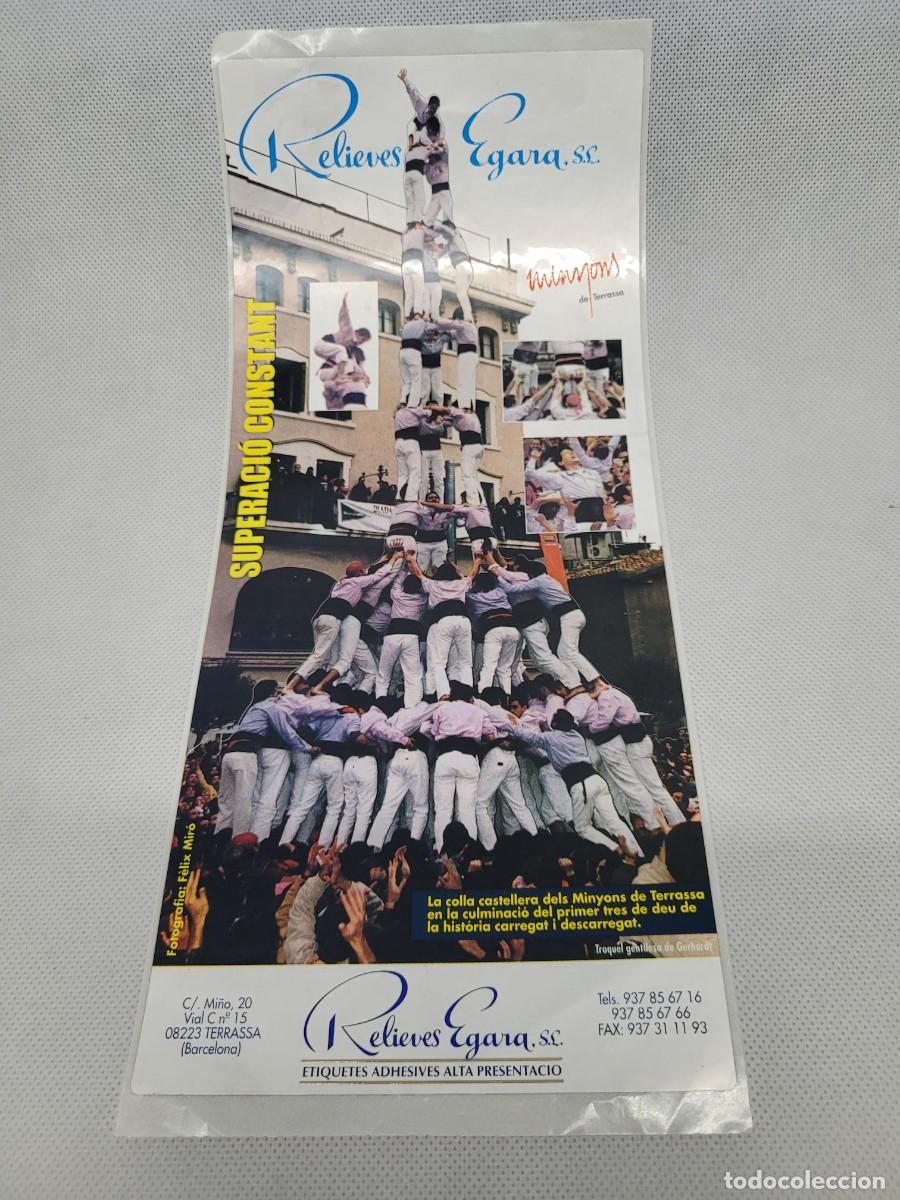 Pegatinas de colecci&oacute;n: DOS PEGATINAS CASTELLERS - Foto 1