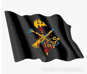 Pegatinas de colecci&oacute;n: PEGATINA BANDERA ONDEANTE LEGI&Oacute;N.