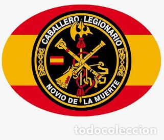 Pegatinas de colecci&oacute;n: PEGATINA OVAL LEGI&Oacute;N.