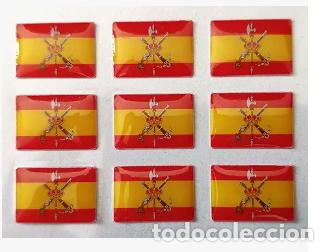 Pegatinas de colecci&oacute;n: PEGATINA DE RESINA LEGI&Oacute;N ESPA&Ntilde;OLA
