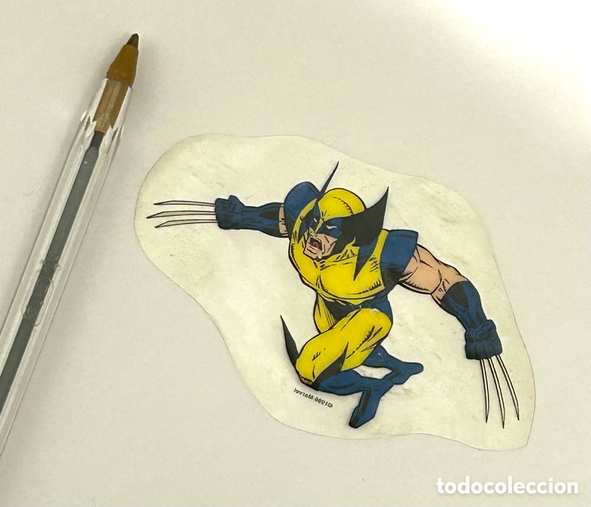 Sammlung von Aufklebern: X MEN WOLVERINE ORIGINAL , MARVEL VINILO A&Ntilde;OS 90 . Ver foto