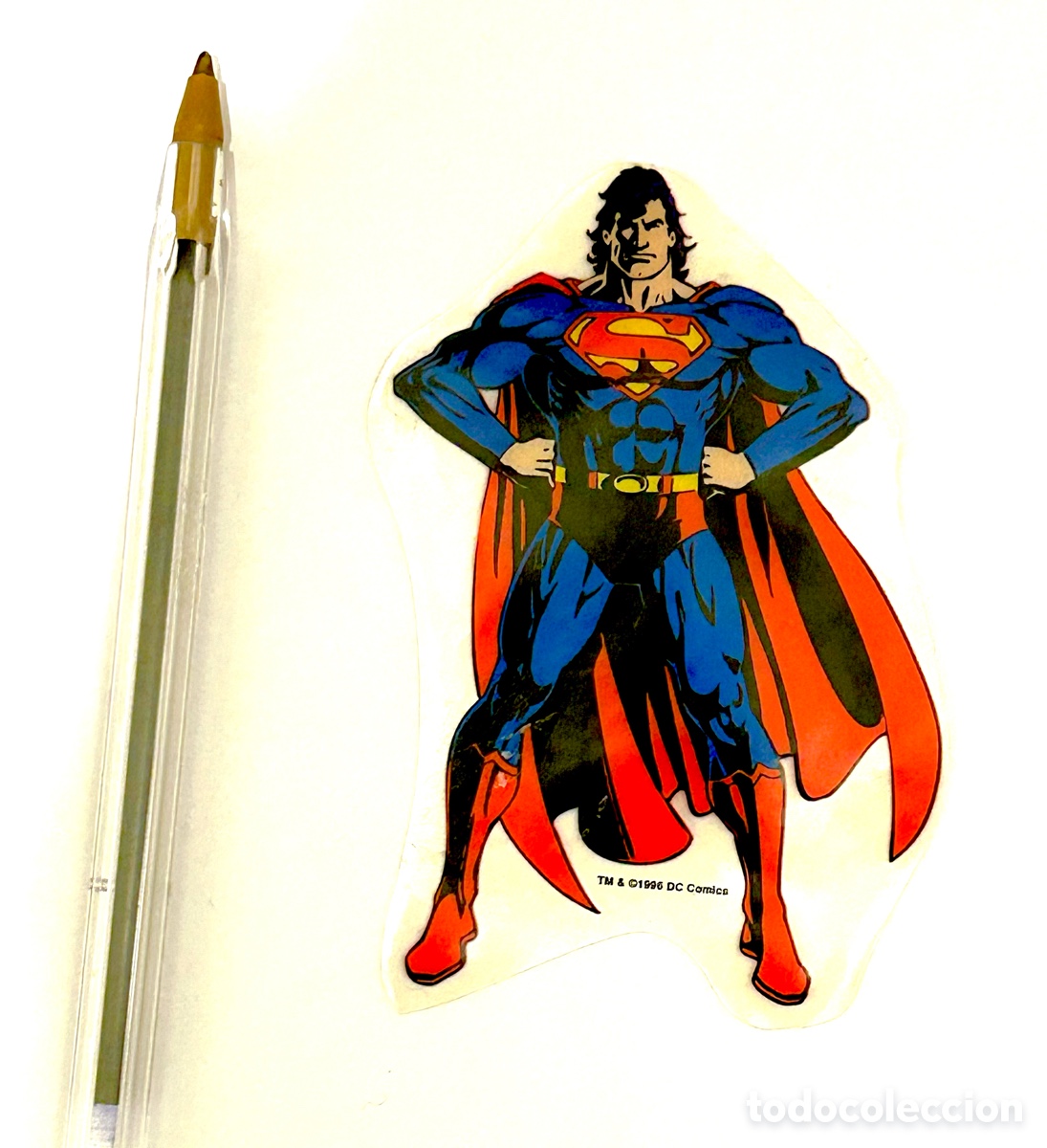 Pegatinas de colecci&oacute;n: SUPERMAN ORIGINAL , MARVEL VINILO A&Ntilde;OS 90 . Ver foto