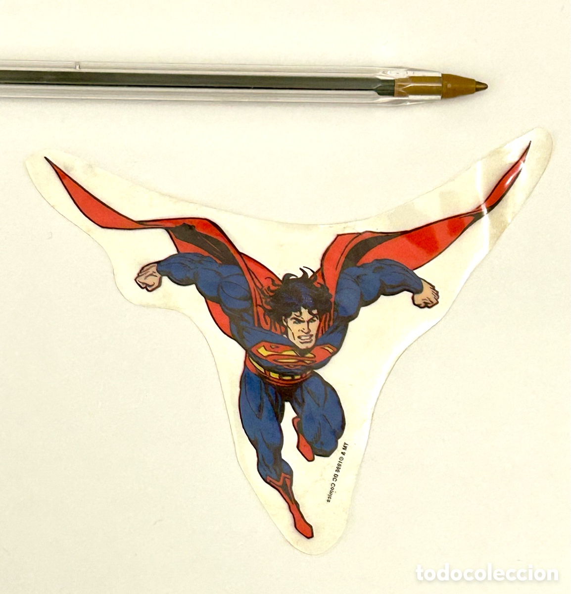 Pegatinas de colecci&oacute;n: SUPERMAN ORIGINAL , MARVEL VINILO A&Ntilde;OS 90 . Ver foto
