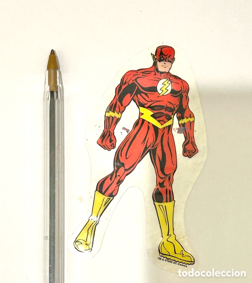 Sammlung von Aufklebern: FLASH ORIGINAL , MARVEL VINILO A&Ntilde;OS 90 . Ver foto