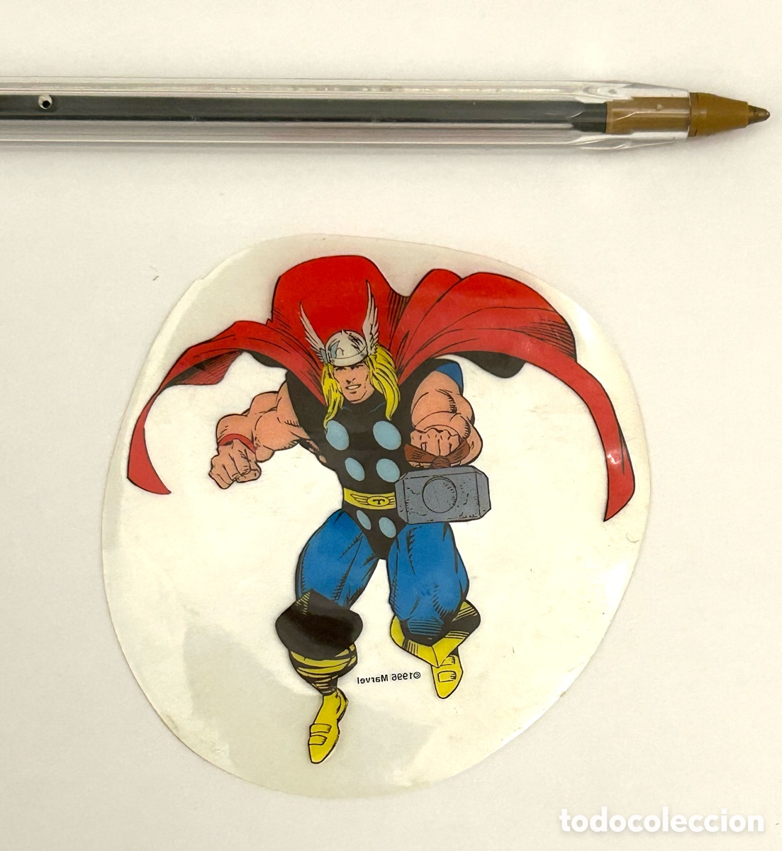 Sammlung von Aufklebern: THOR ORIGINAL , MARVEL VINILO A&Ntilde;OS 90 . Ver foto