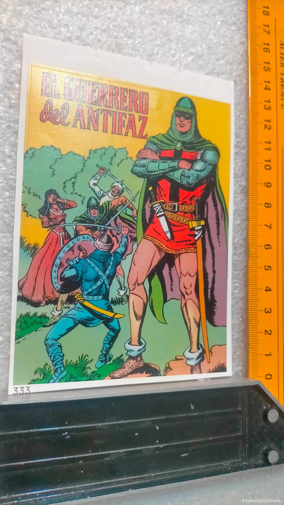 Collection stickers: pegatina troquelada nunca pegada - DIBUJOS ANIMADOS EL GUERRERO DEL ANTIFAZ COMIC