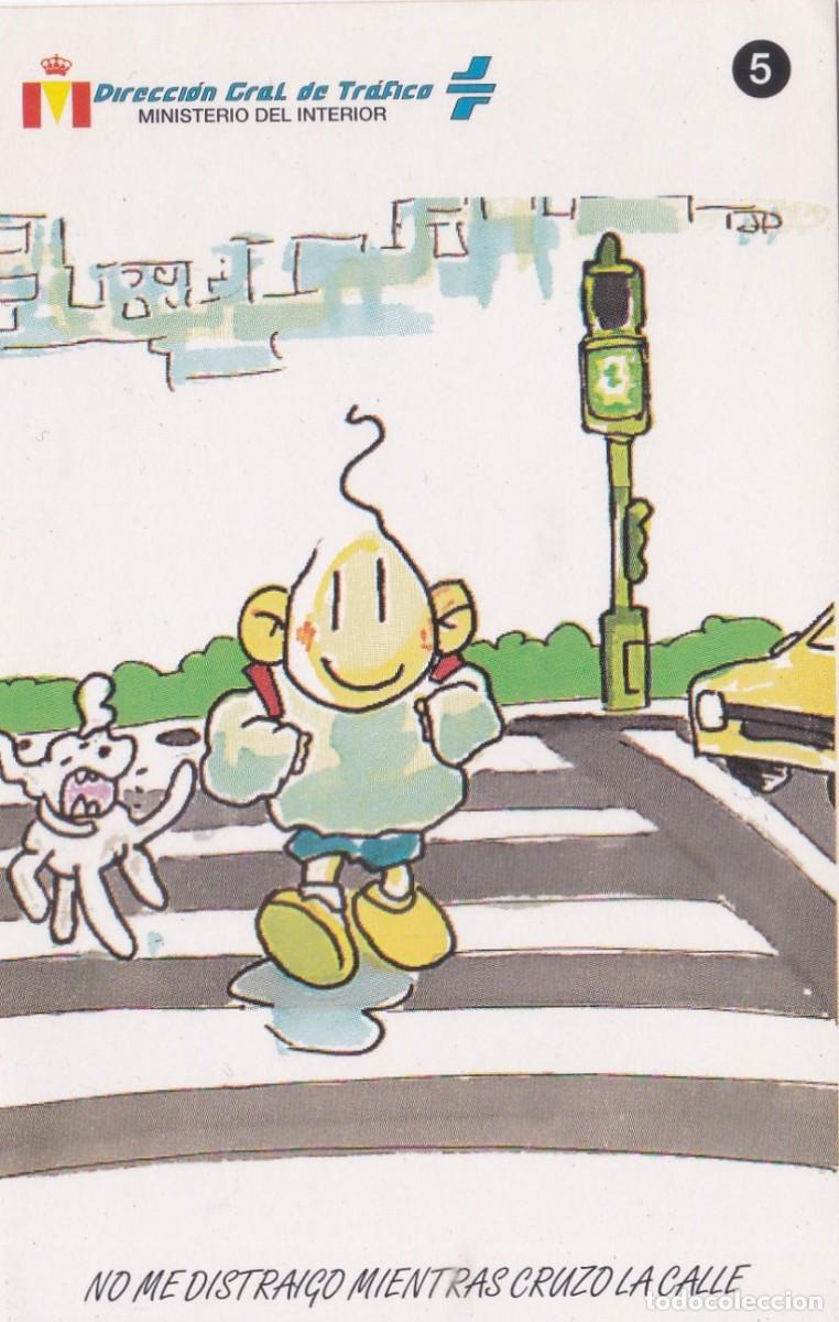 Pegatinas de colecci&oacute;n: PEGATINA DIRECCION GENERAL DE TRAFICO - N&ordm; 5. NO ME DISTRAIGO MIENTRAS CRUZO LA CALLE