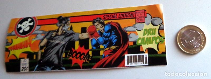 Pegatinas de colecci&oacute;n: PEGATINA ANTIGUA SPECIAL EDITION COMICS CODE. JD SERIES. SUPER H&Eacute;ROES BLACKRIVER SUPERMAN. RARE