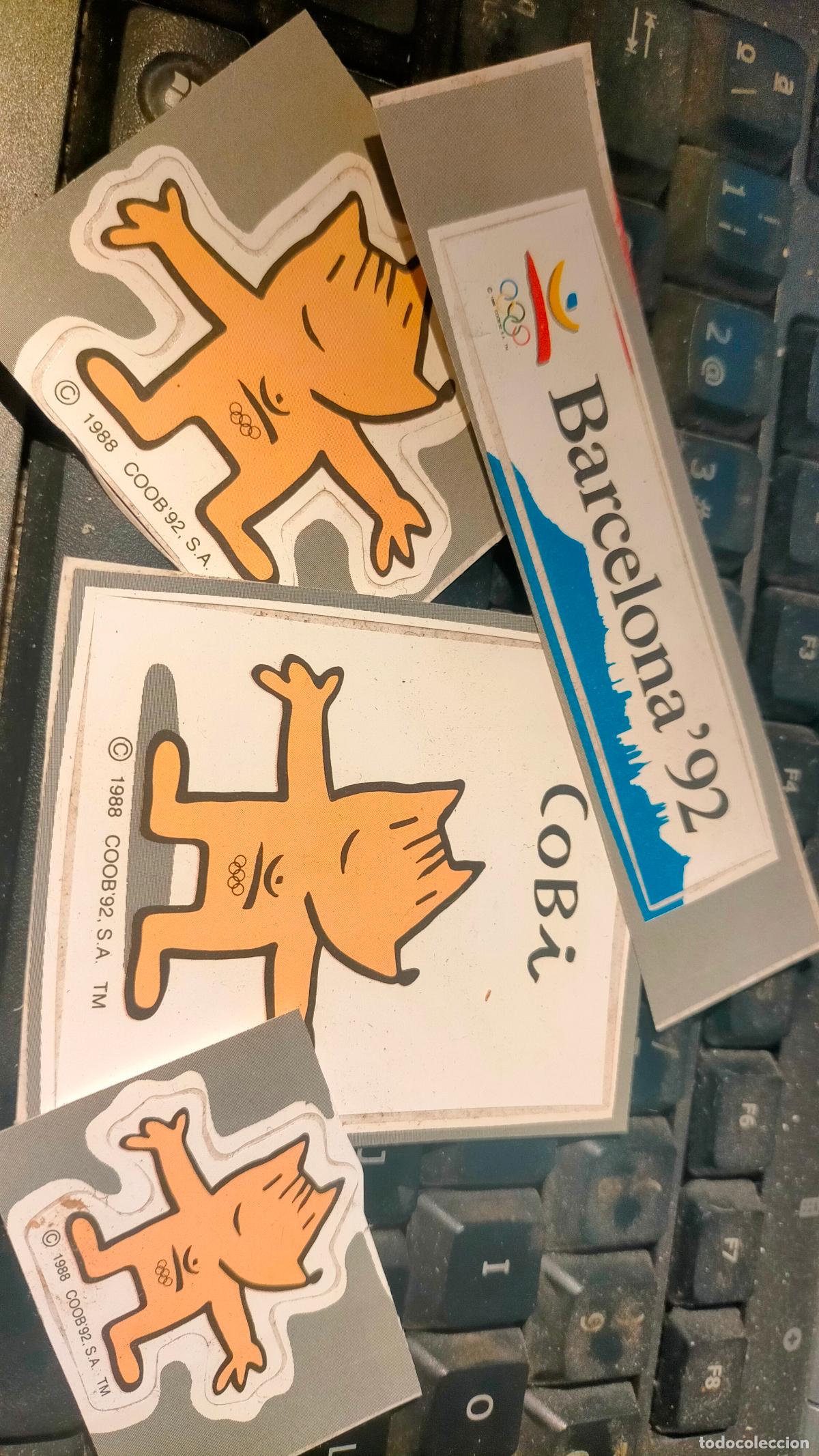 Pegatinas de colecci&oacute;n: antiguo lote de pegatinas olimpiadas