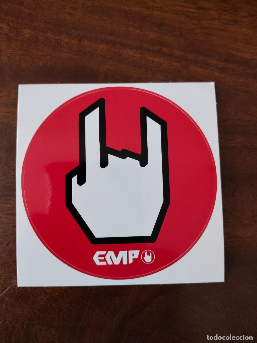 Pegatinas de colecci&oacute;n: Pegatina marca Rock EMP.