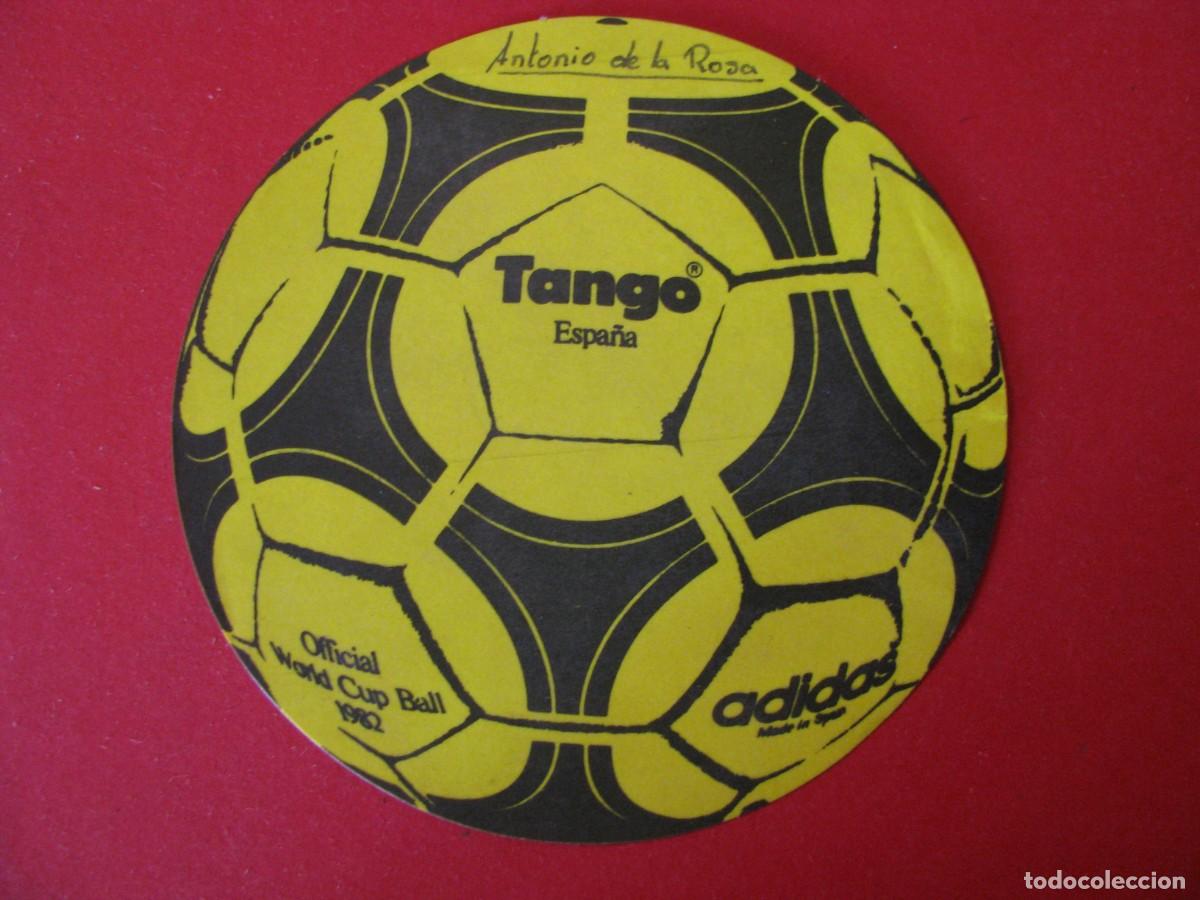 Pegatinas de colecci&oacute;n: PEGATINA ADIDAS TANGO. BAL&Oacute;N OFICIAL ESPA&Ntilde;A MUNDIAL 1982. 10 CM.