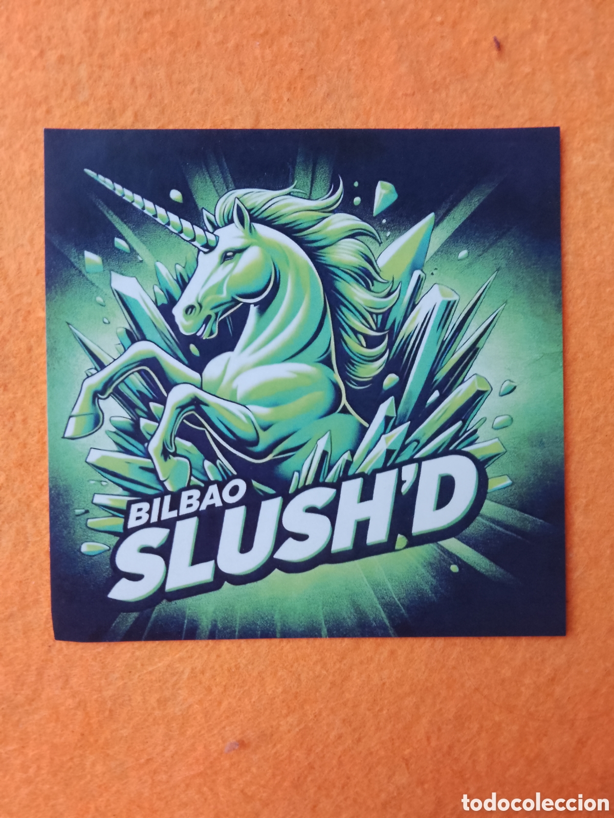 Collection stickers: BILBAO SLUSH&acute;D - UNICORN - UNICORNIO - STICKER