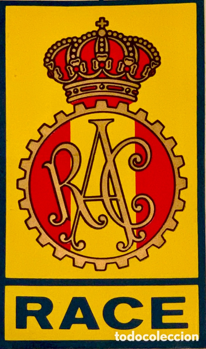 Collection stickers: Pegatina. RACE. A&ntilde;os 80.