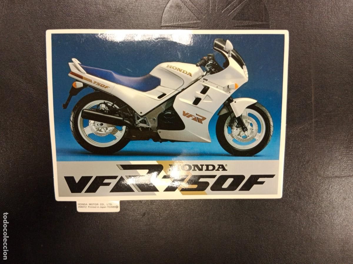 Pegatinas de colecci&oacute;n: PEGATINA ADHESIVO A&Ntilde;OS 80 / 90 - MOTO HONDA - VF750F