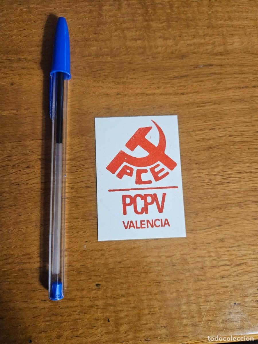 Pegatinas de colecci&oacute;n: Pegatina PCE - PCPV Partit Comunista del Pa&iacute;s Valenci&agrave;