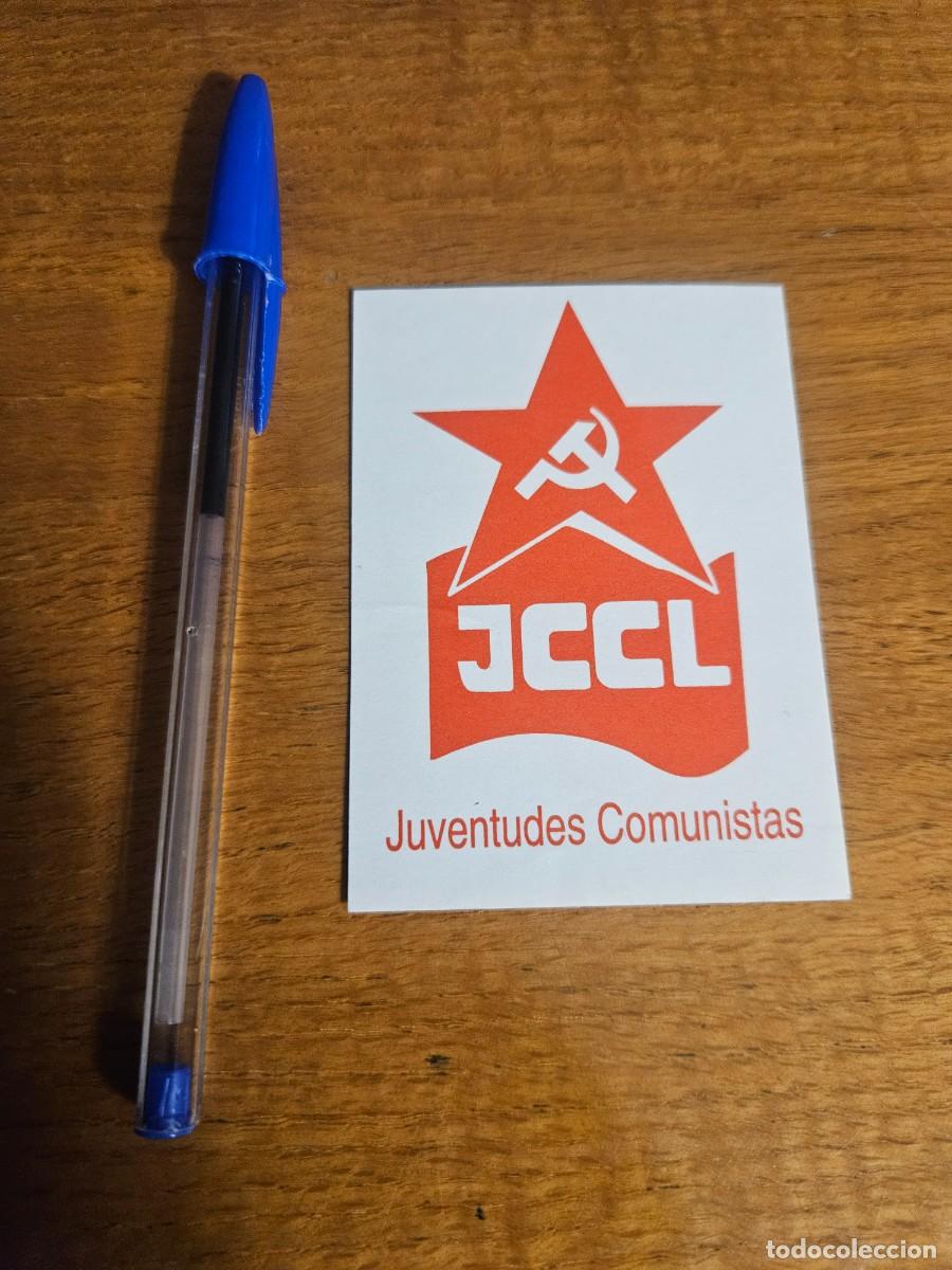 Pegatinas de colecci&oacute;n: Pegatina JCCL Juventudes Comunistas Castilla y Le&oacute;n