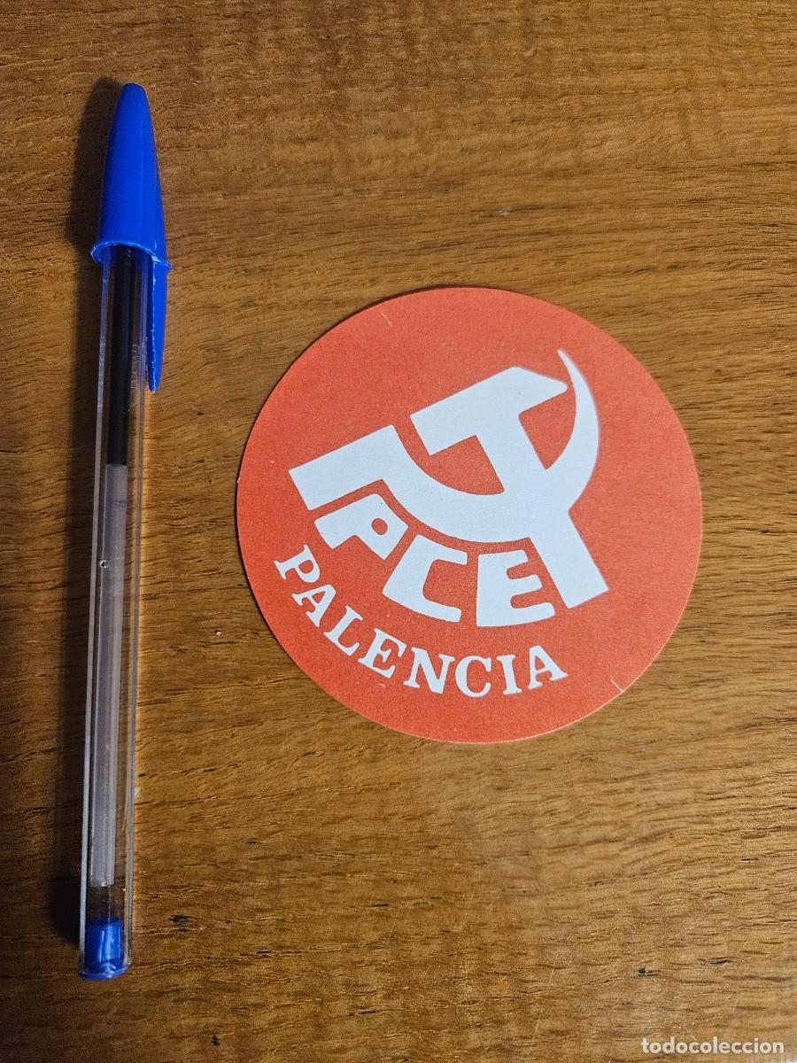 Pegatinas de colecci&oacute;n: Pegatina PCE PALENCIA Partido Comunista