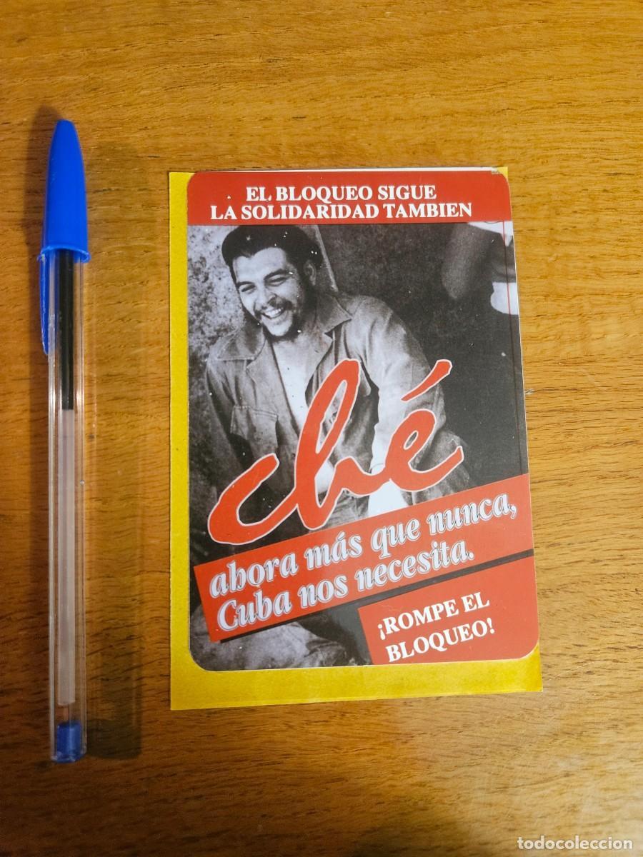 Pegatinas de colecci&oacute;n: Pegatina pol&iacute;tica Cuba Ch&eacute; - Rompe el bloqueo