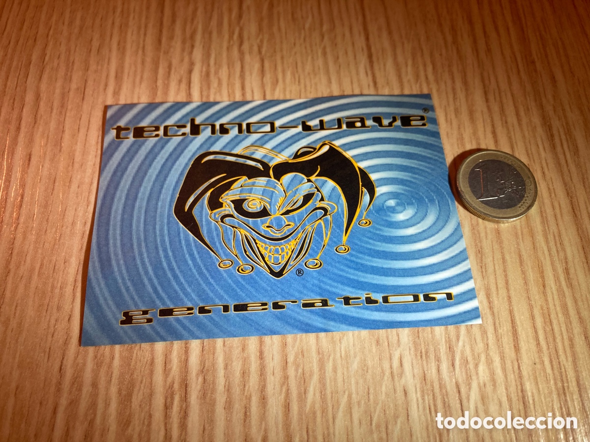 Pegatinas de colecci&oacute;n: Pegatina TECHNO - WAVE GENERATION - Foto 1