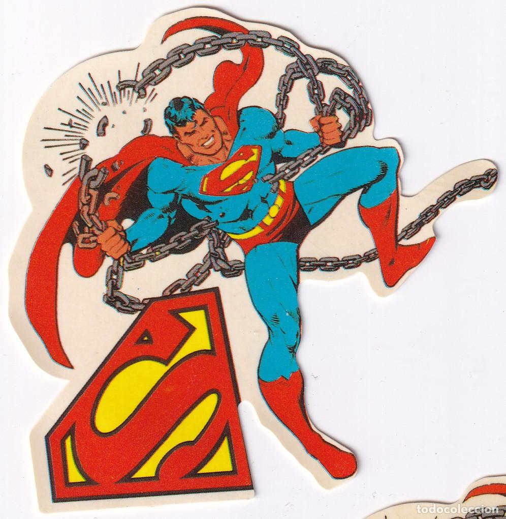Pegatinas de colecci&oacute;n: 5 PEGATINAS DE SUPERMAN. - Foto 2