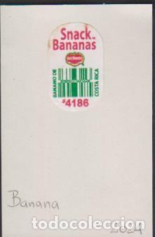 Sammlung von Aufklebern: pegatina fruta BANANA SNACK adhesivo adhesiu enganxina fruit etiqueta SOY.YO