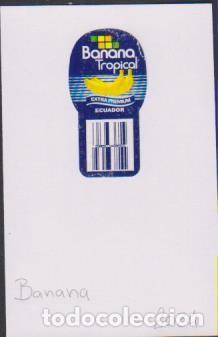 Sammlung von Aufklebern: pegatina fruta BANANA TROPICAL adhesivo adhesiu enganxina fruit etiqueta SOY.YO