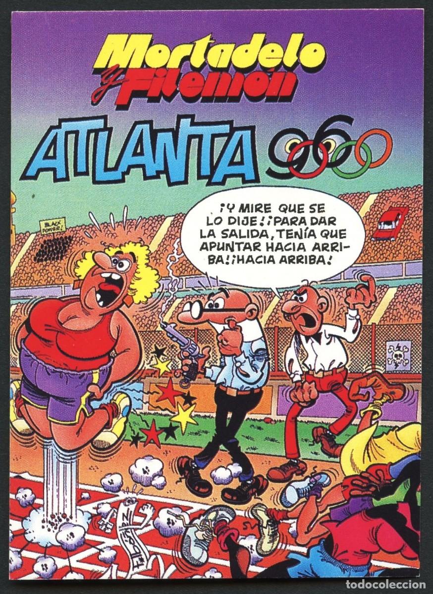 Pegatinas de colecci&oacute;n: PEGATINA, MORTADELO FILEMON, ATLANTA 96