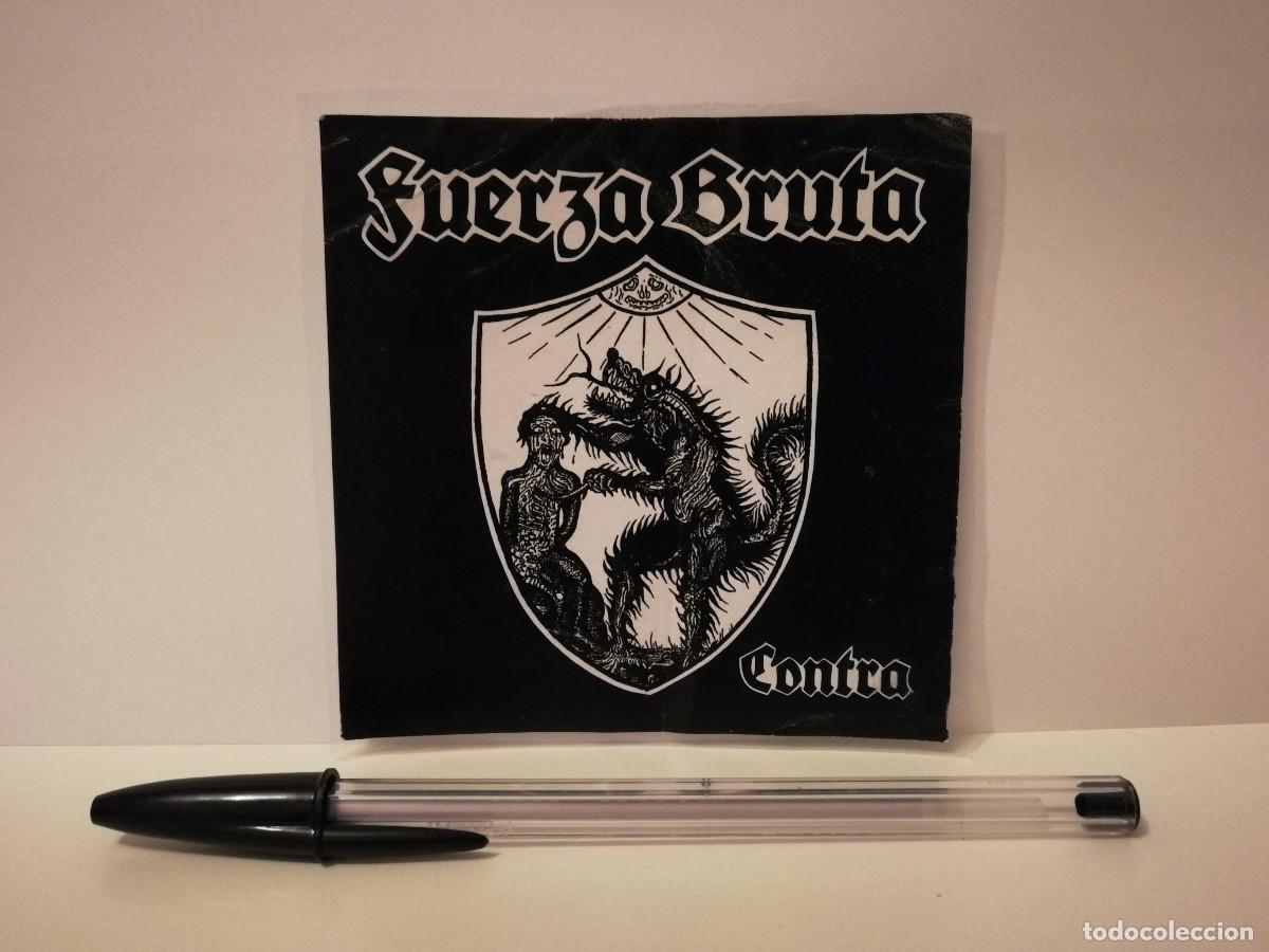 Autocollants de collection: PEGATINA ORIGINAL - FUERZA BRUTA Contra - MUSICA - HARDCORE PUNK
