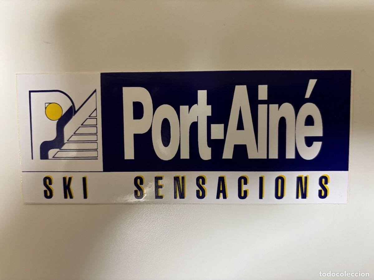 Pegatinas de colecci&oacute;n: Adhesivo Port-Ain&eacute; (Ski Sensacions)