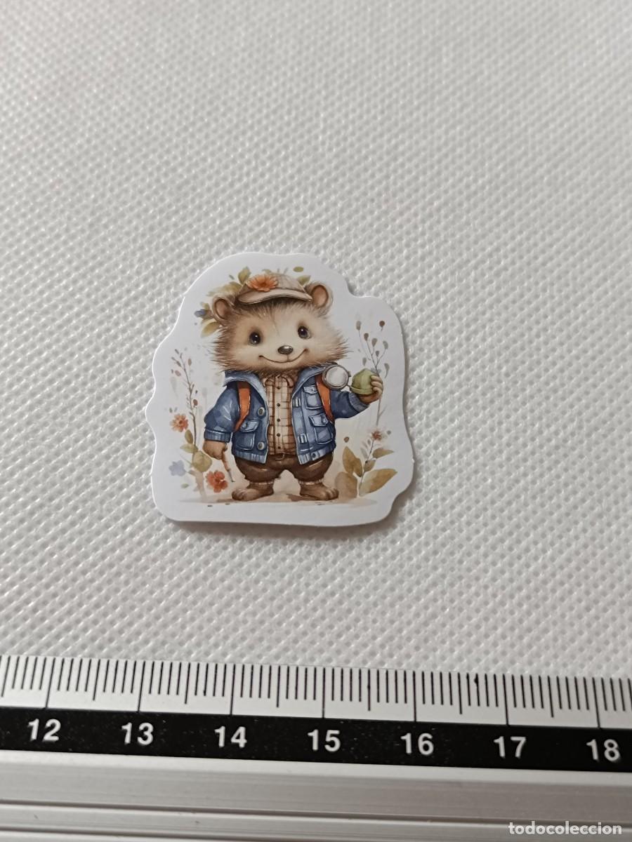 Pegatinas de colecci&oacute;n: BONITA PEGATINA, STICKER, ENCANTADOR ERIZO PARA SCRAPBOOKING, MANUALIDADES, KAWAII N&Uacute;MERO 8