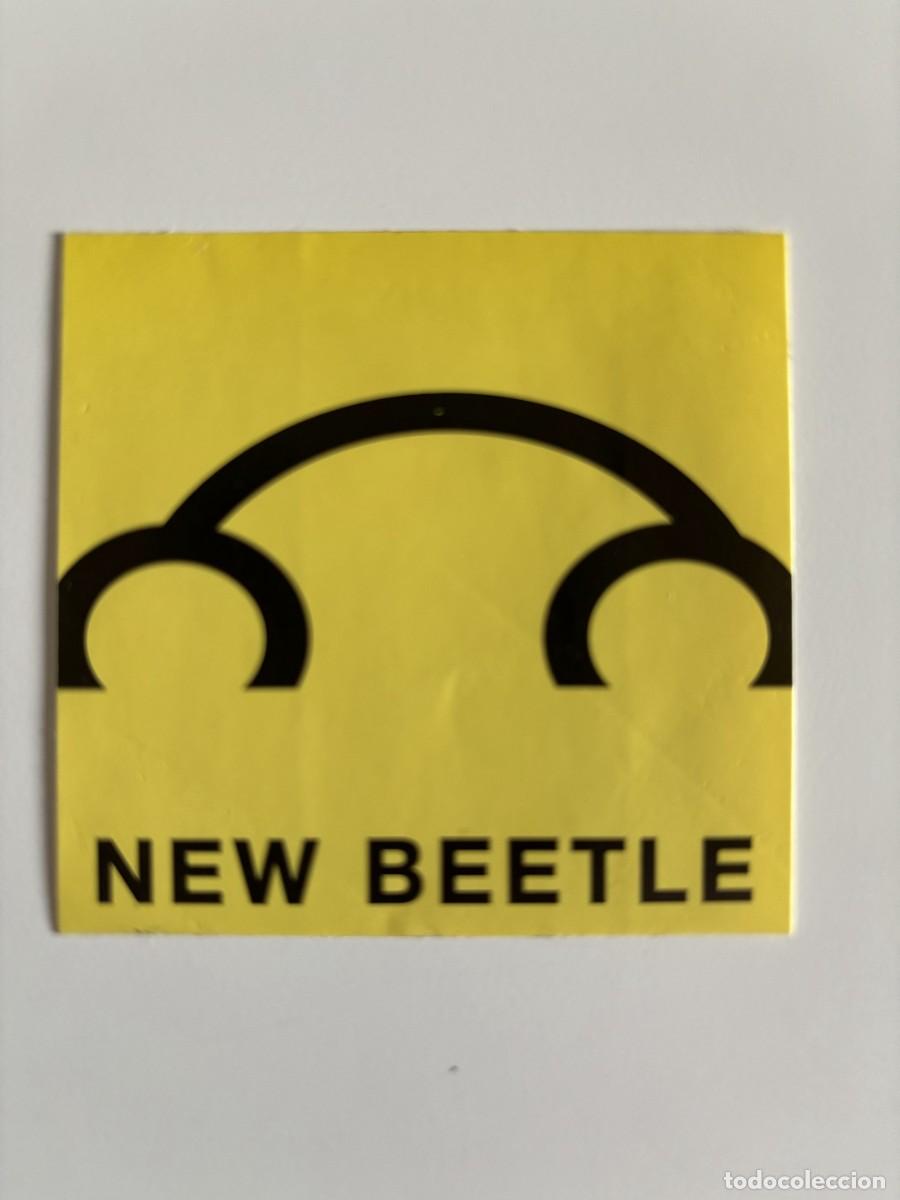 Adesivi di collezione: Adhesivo New Beetle (En amarillo)