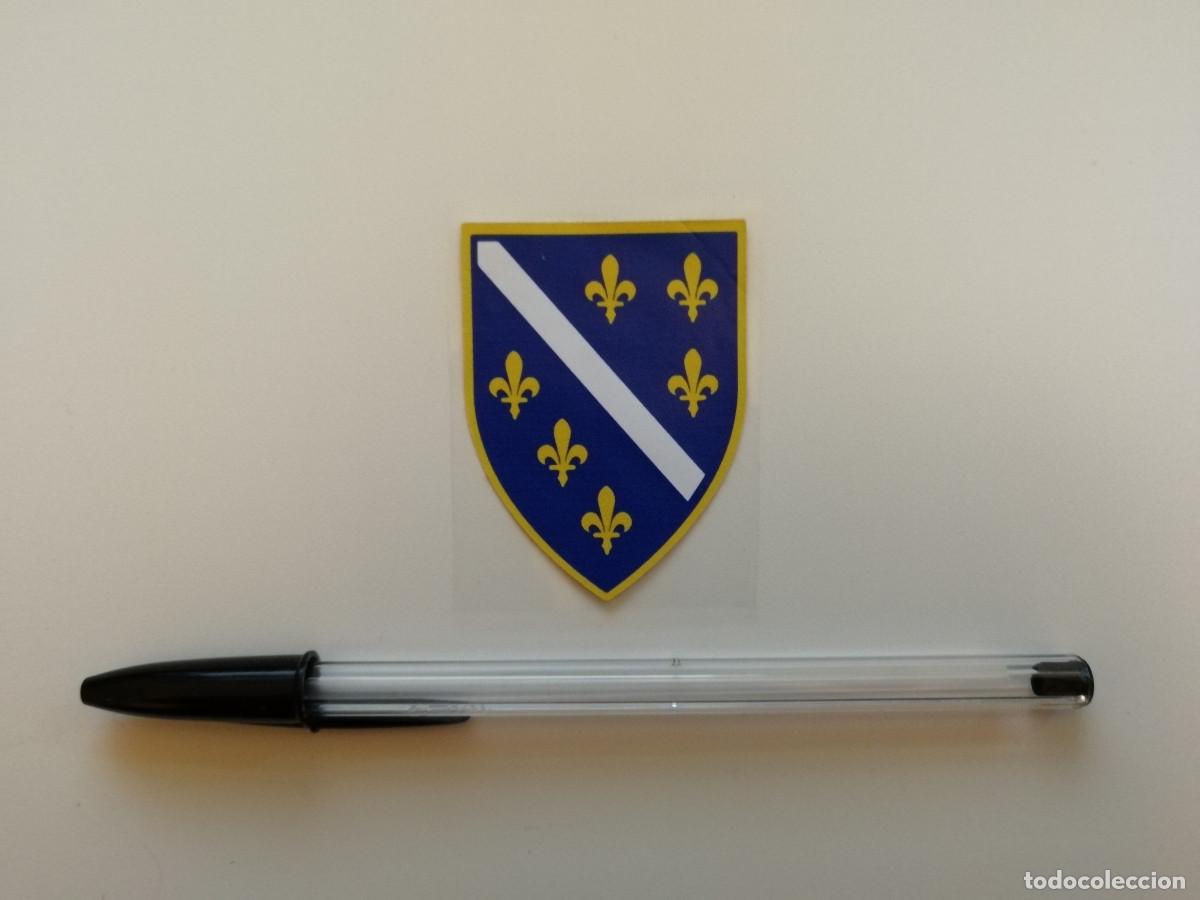 Pegatinas de colecci&oacute;n: PEGATINA ORIGINAL - Bandera de Bosnia Alt 1992 - Street Sticker Art